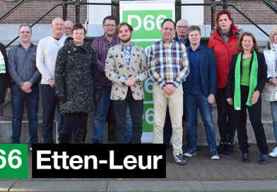 D66-ploeg Etten-Leur op de prent